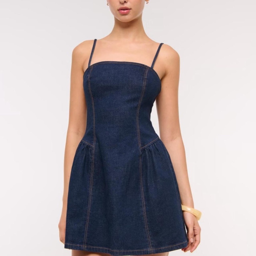 Abercrombie & Fitch Dark Blue Mini Dress